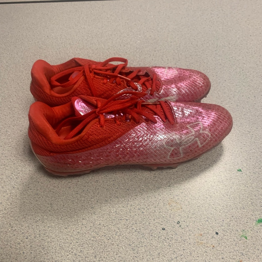 Under Armour football cleats, size 9 mens